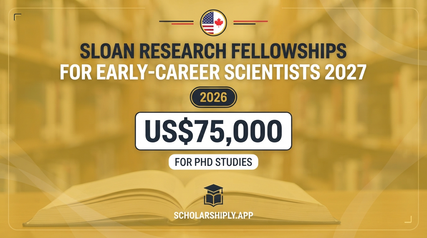Sloan Research Fellowships for early-career scientists 2027