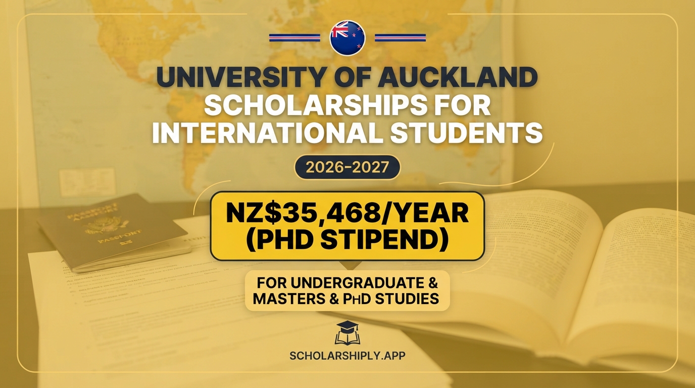 University of Auckland Scholarships for International Students