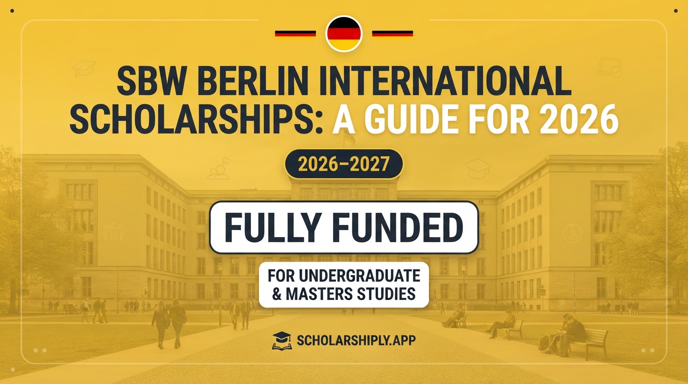 SBW Berlin international scholarships: A complete guide for 2026