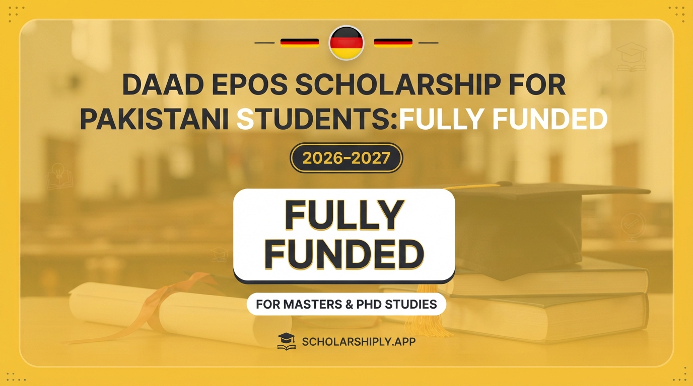DAAD EPOS Scholarship for Pakistani students: Fully Funded