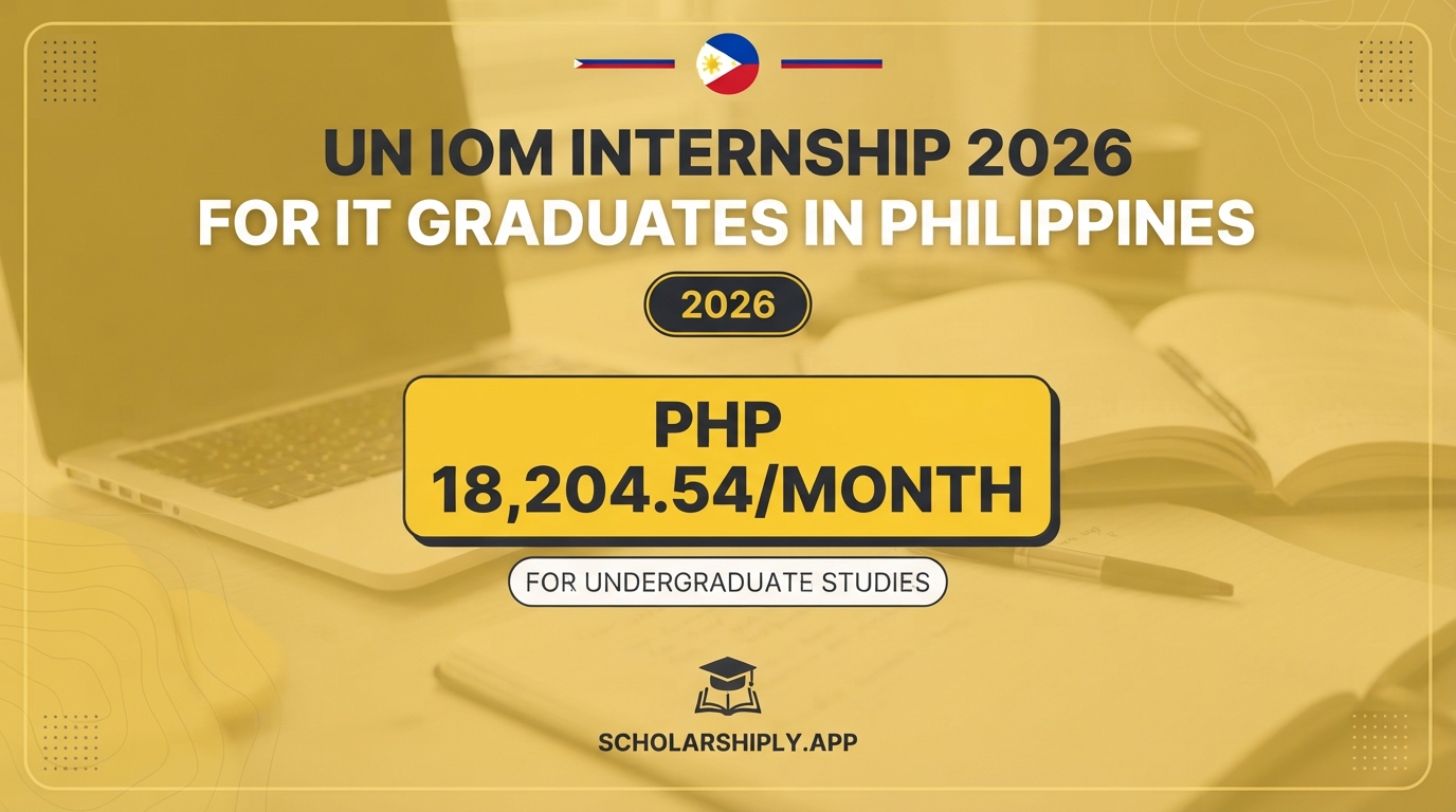 UN IOM internship 2026 for IT graduates in Philippines