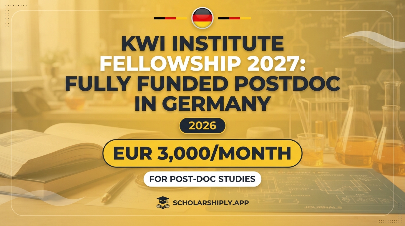 KWI Institute Fellowship 2027: Fully Funded Postdoc in Germany