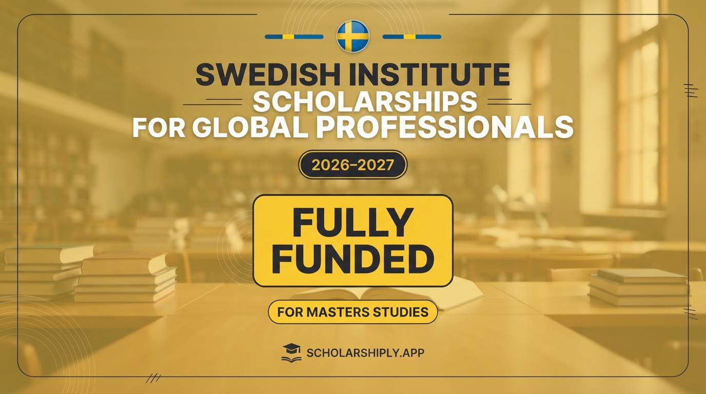 Swedish Institute Scholarships for Global Professionals