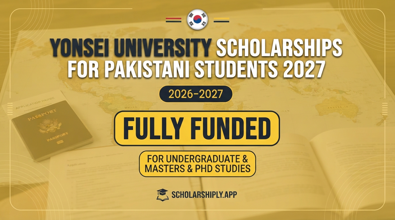 Yonsei University Scholarships for Pakistani Students 2027