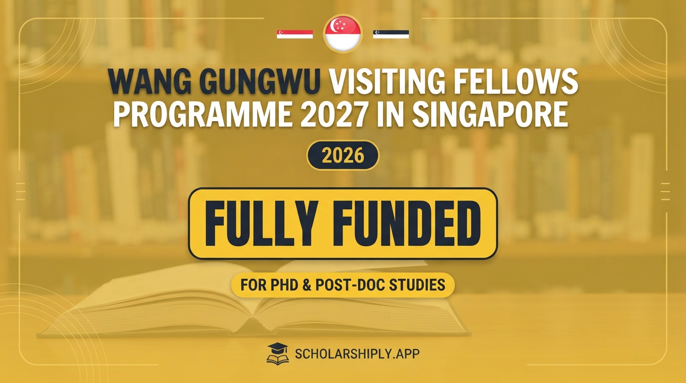 Wang Gungwu Visiting Fellows Programme 2027 in Singapore
