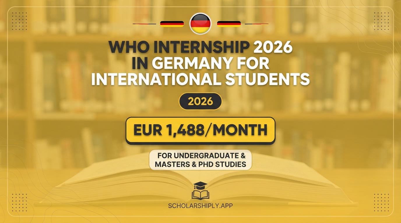 WHO Internship 2026 in Germany for International Students