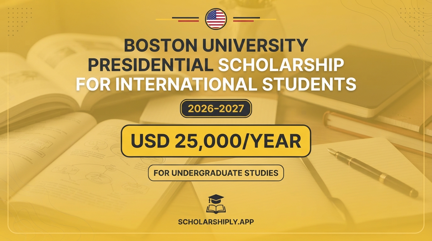 Boston University Presidential Scholarship for International Students