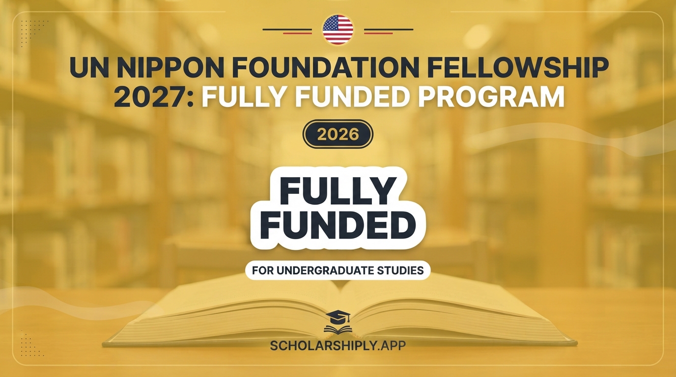 UN Nippon Foundation fellowship 2027: Fully Funded Program