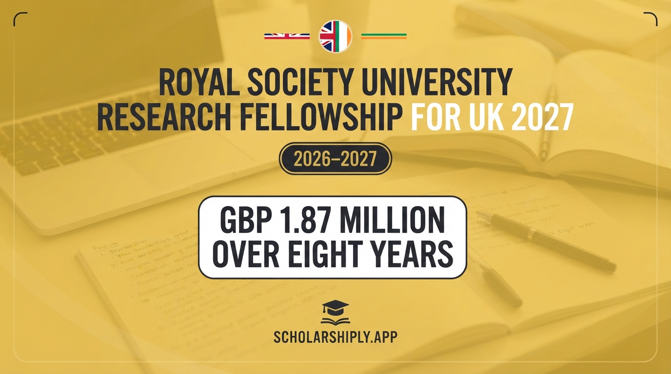 Royal Society University Research Fellowship for UK 2027