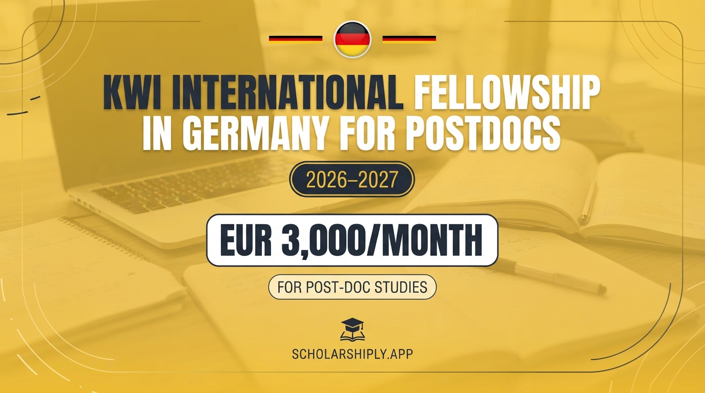 KWI International Fellowship in Germany for Postdoctoral Researchers