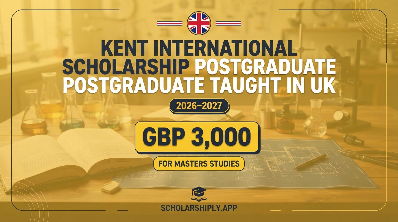 Kent International Scholarship Postgraduate Taught 2026 in UK