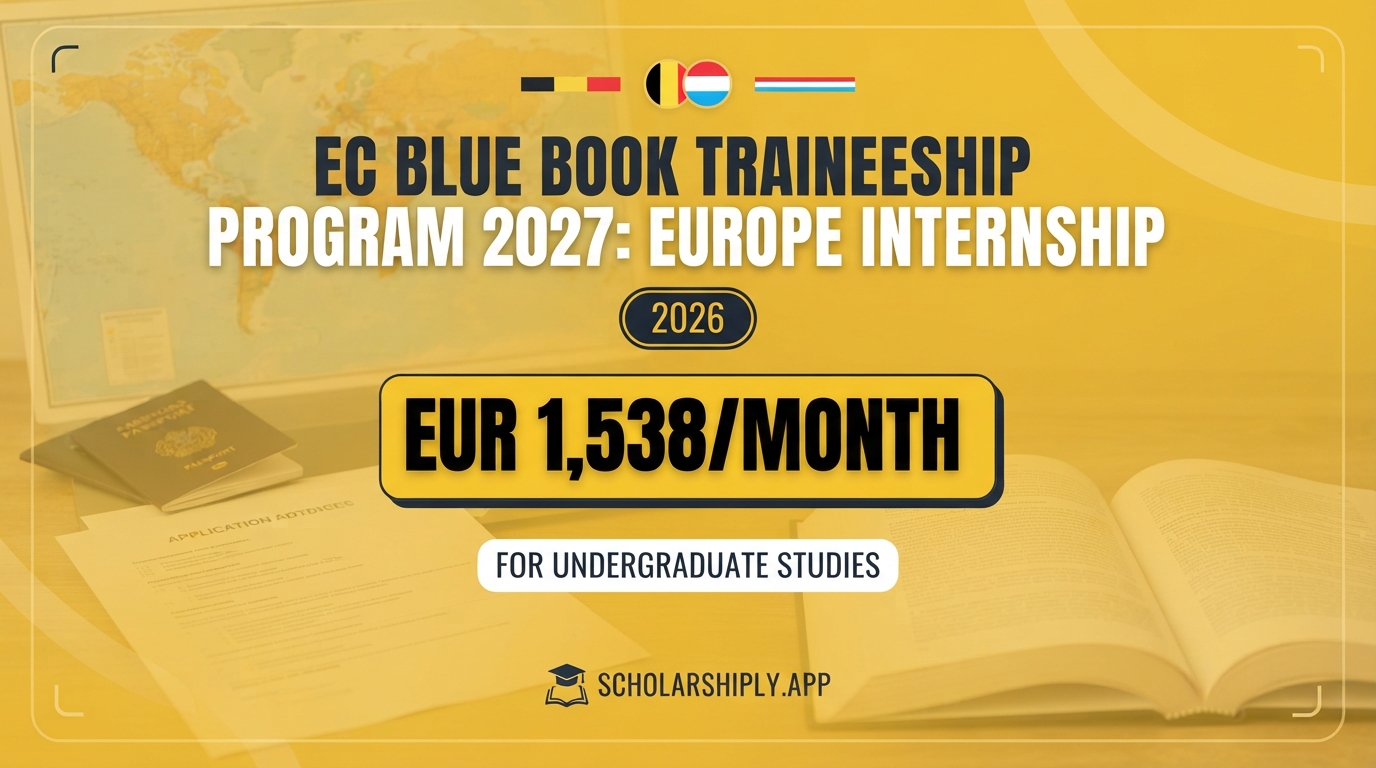 EC Blue Book Traineeship program 2027: Europe Internship