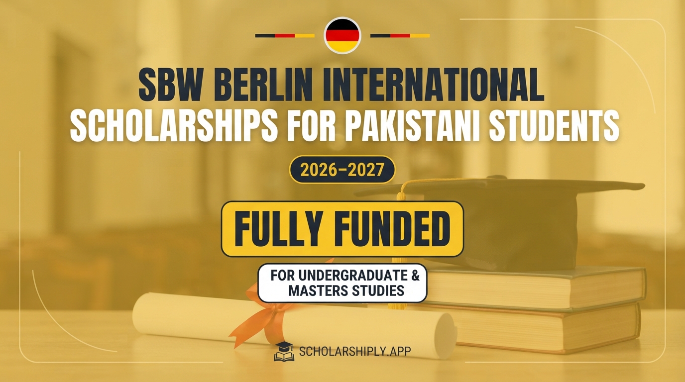 SBW Berlin International Scholarships for Pakistani students