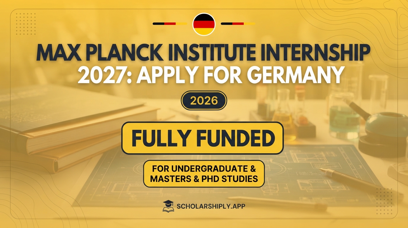Max Planck Institute Internship 2027: Apply for Germany
