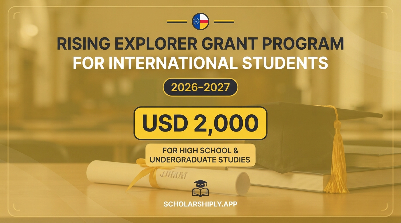 Rising Explorer Grant Program for International Students