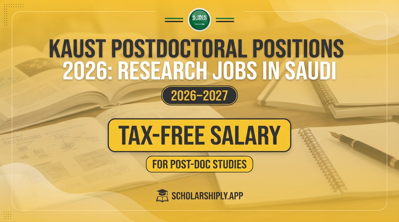 KAUST postdoctoral positions 2026: Research Jobs in Saudi Arabia
