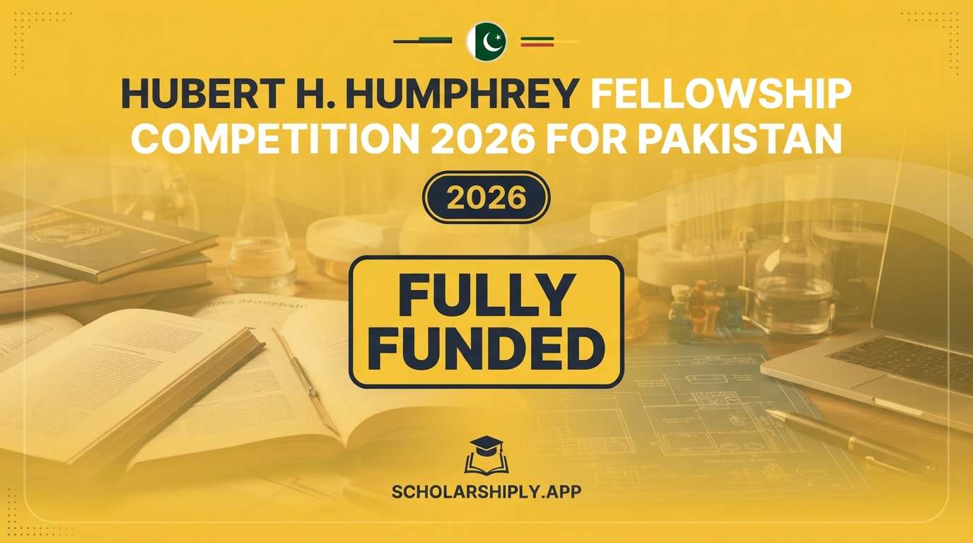 Hubert H. Humphrey Fellowship Competition 2026 for Pakistan