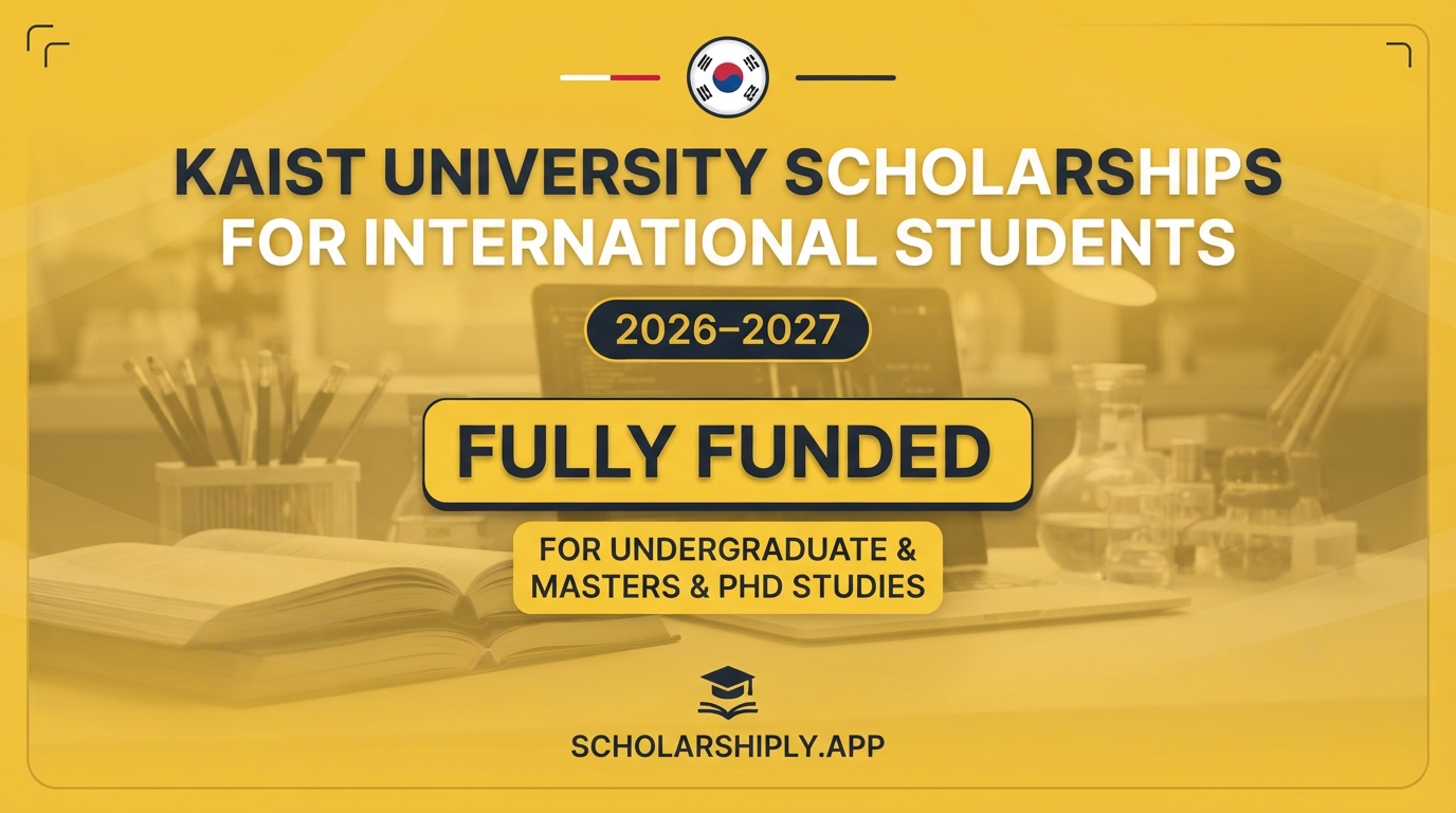 KAIST University Scholarships for international students