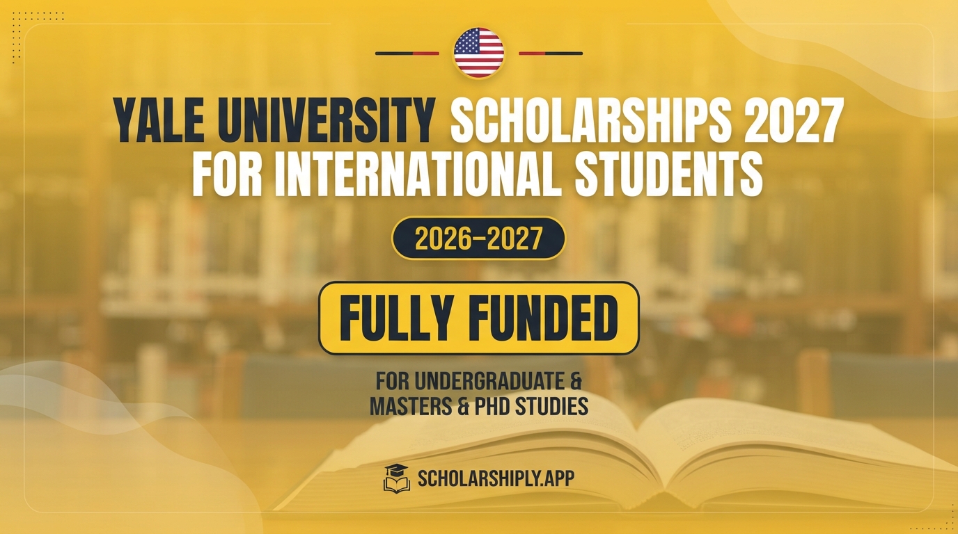 Yale University Scholarships 2027 for International Students