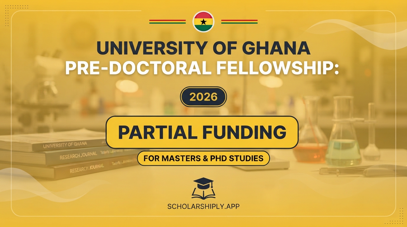 University of Ghana pre-doctoral fellowship: Guide for 2027
