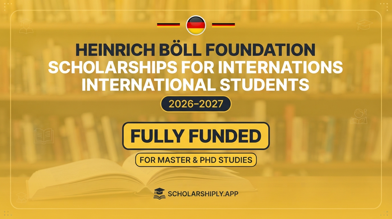 Heinrich Böll Foundation Scholarships for International Students
