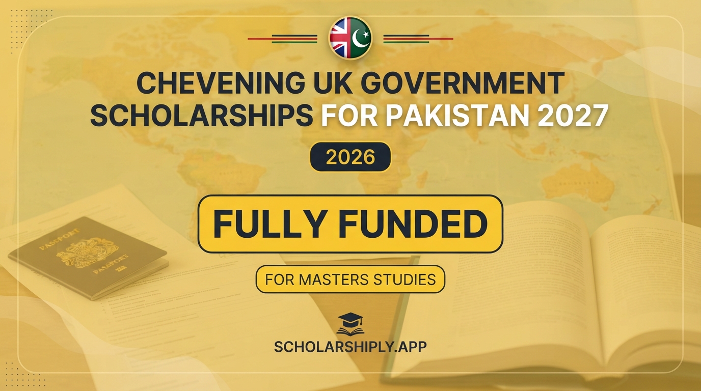 Chevening UK Government Scholarships for Pakistan 2027