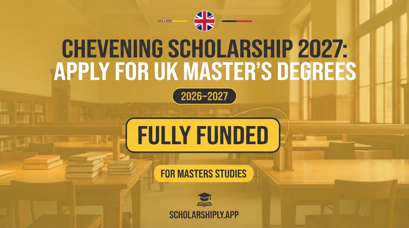 Chevening Scholarship 2027: Apply for UK Master’s Degrees
