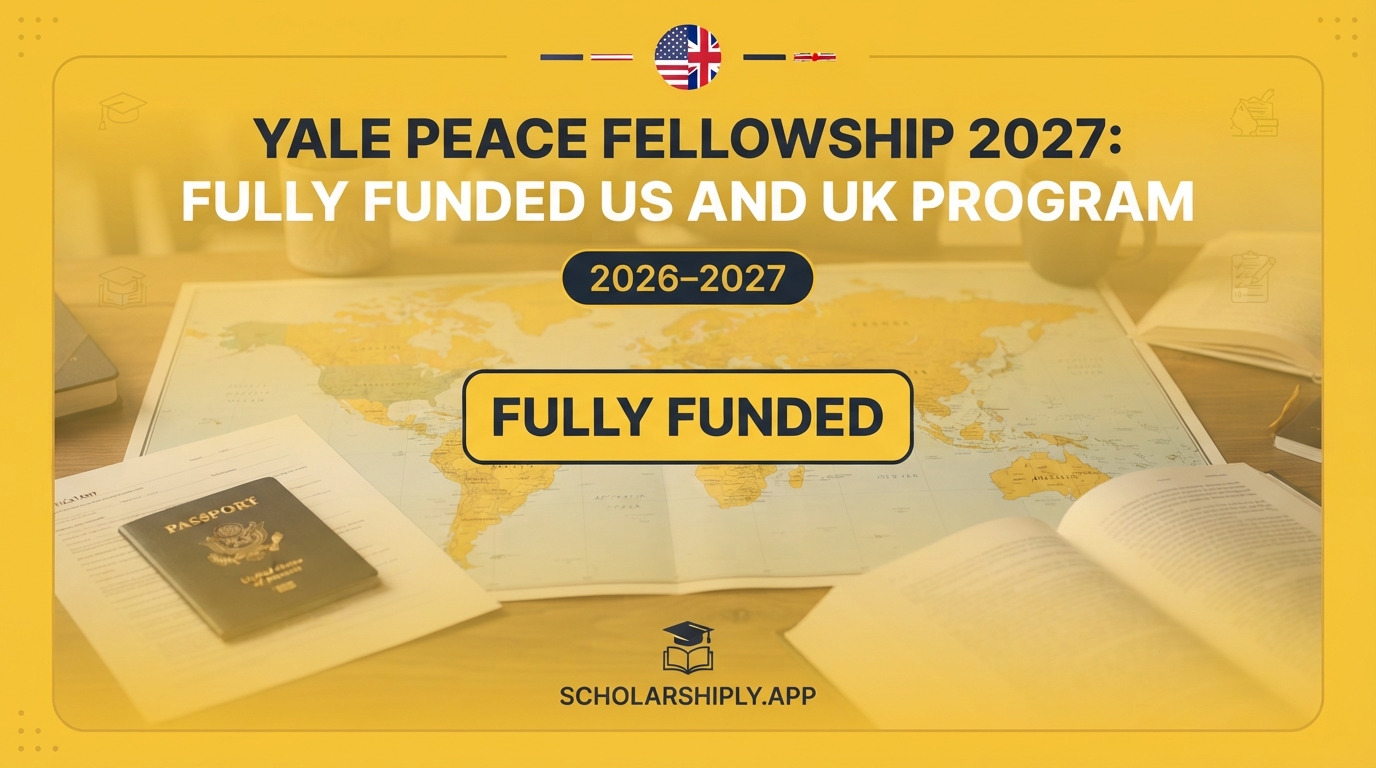 Yale Peace Fellowship 2027: Fully Funded US and UK Program
