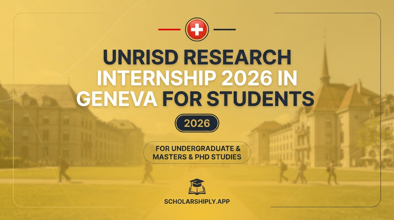 UNRISD Research Internship 2026 in Geneva