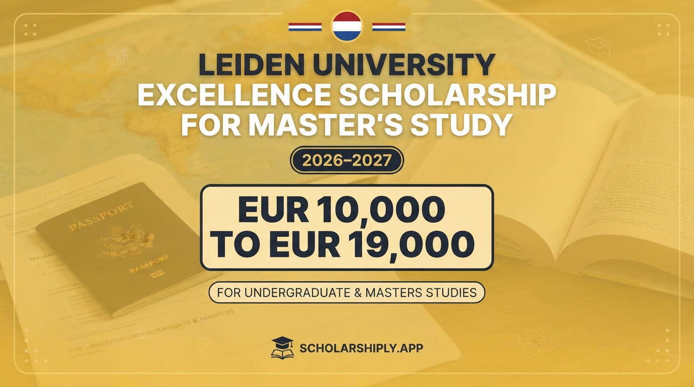 Leiden University Excellence Scholarship 2027: Guide for Students