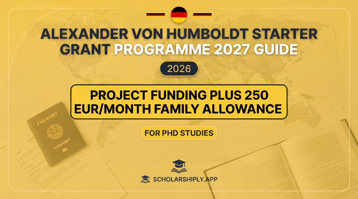 Alexander von Humboldt Starter Grant Programme 2027