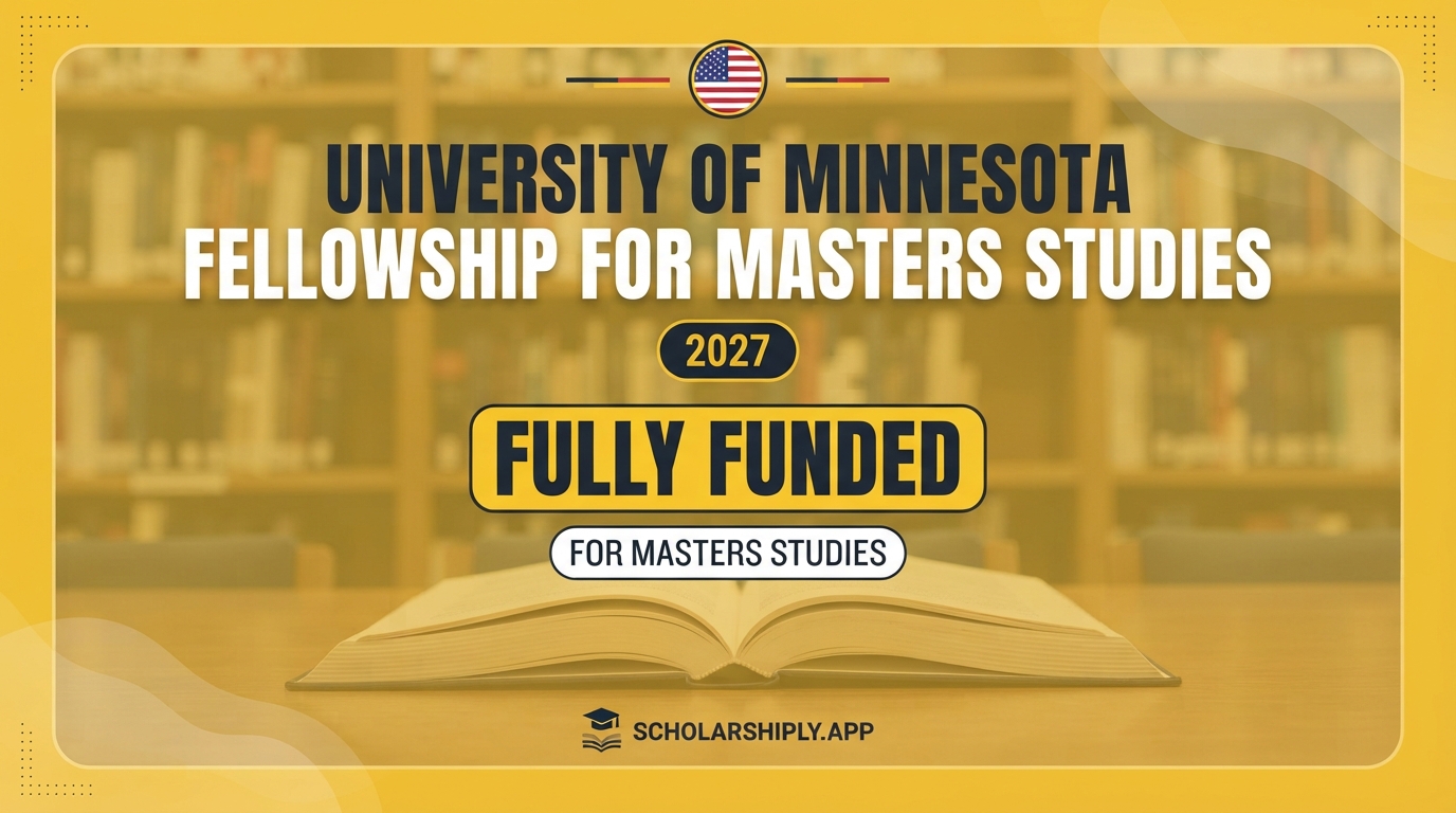 University of Minnesota Fellowship for Masters Studies
