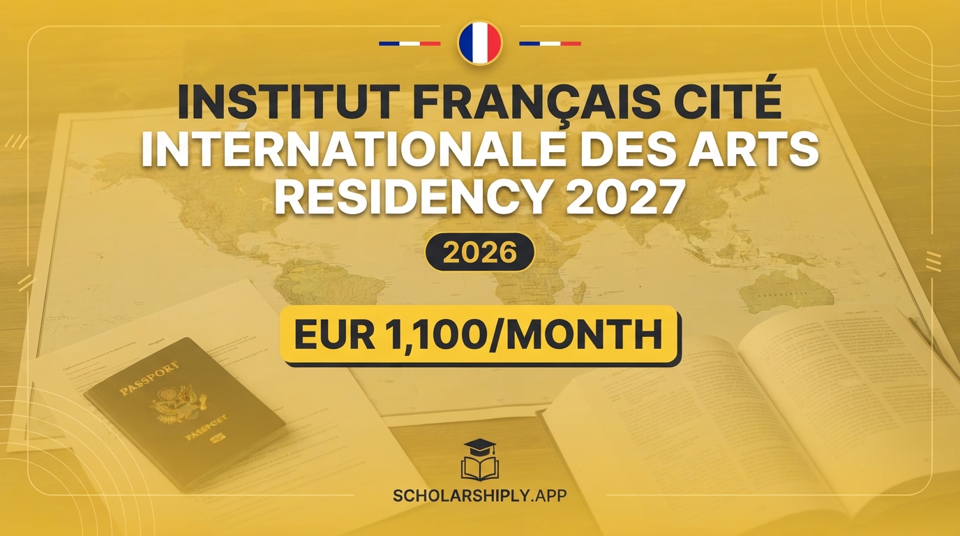 Institut français x Cité internationale des arts residency 2027