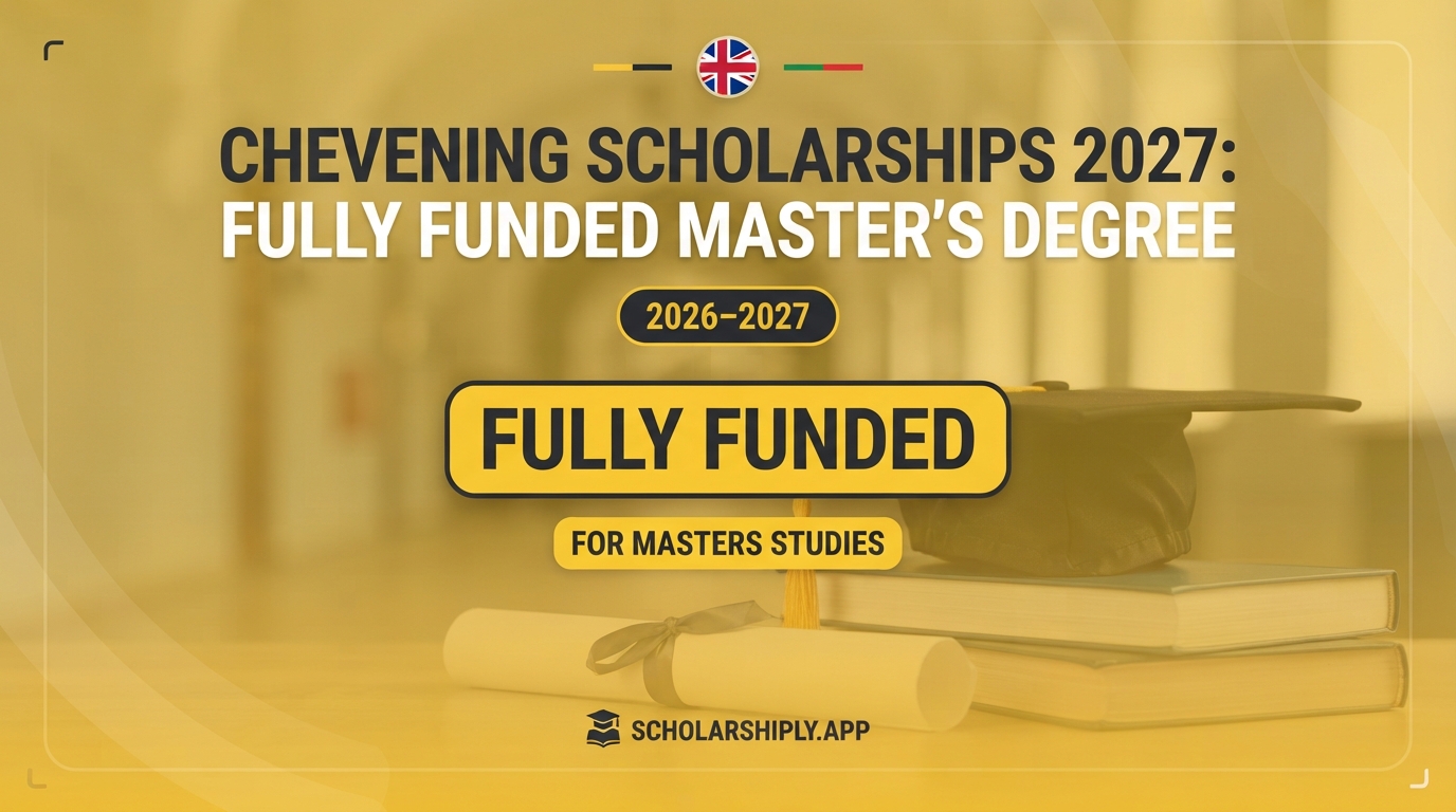 Chevening Scholarships 2027: Fully Funded Master's Degree in the UK