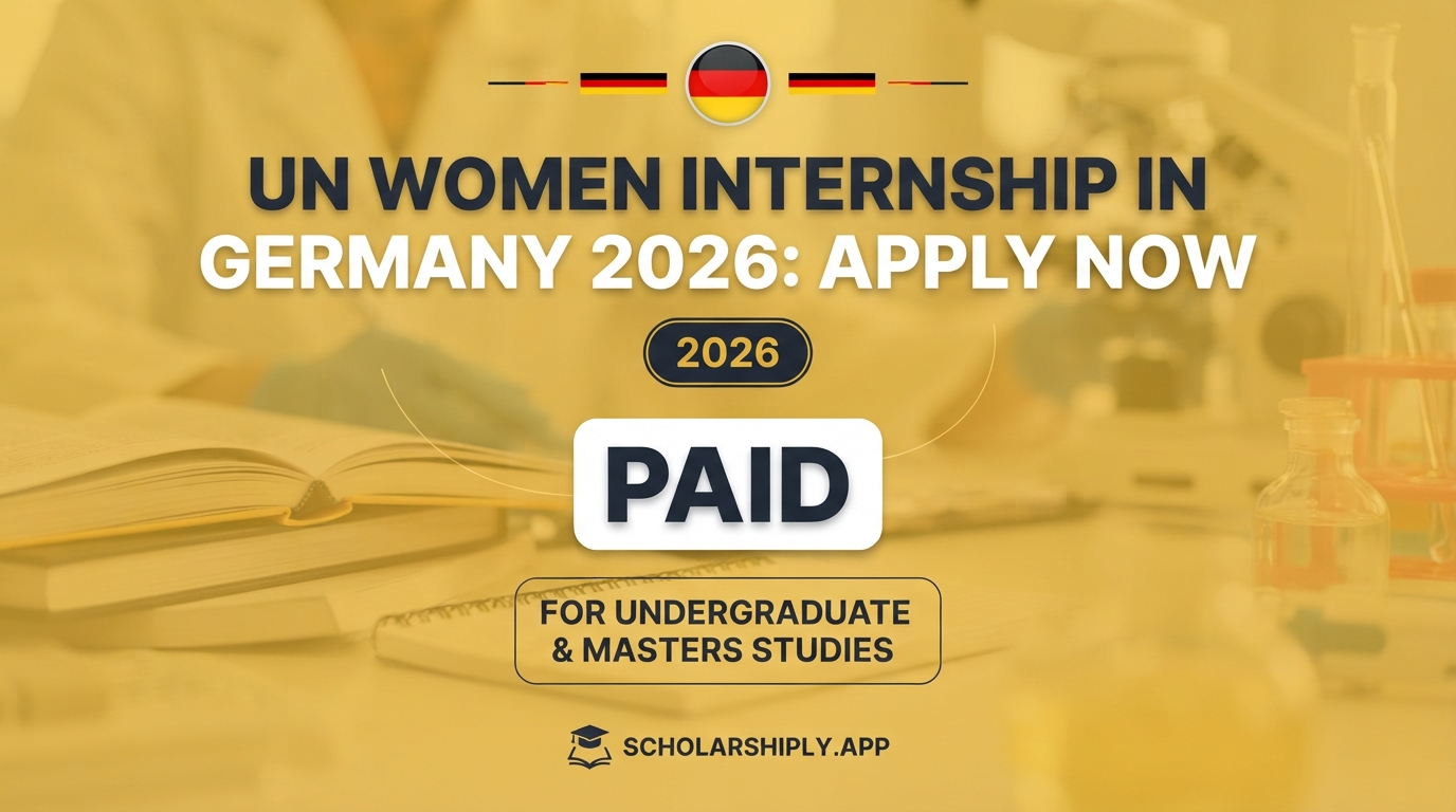 UN Women internship in Germany 2026: Apply Now