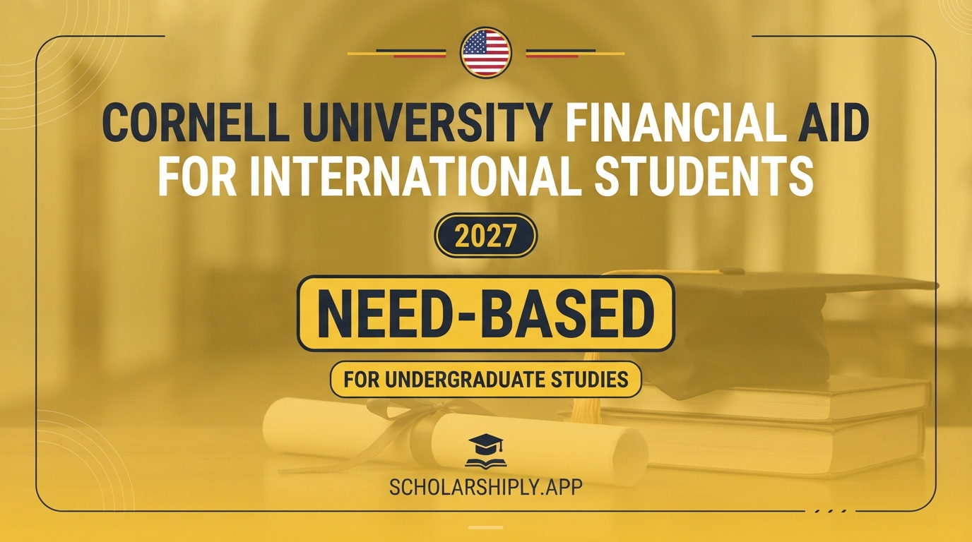 Cornell University financial aid for international students