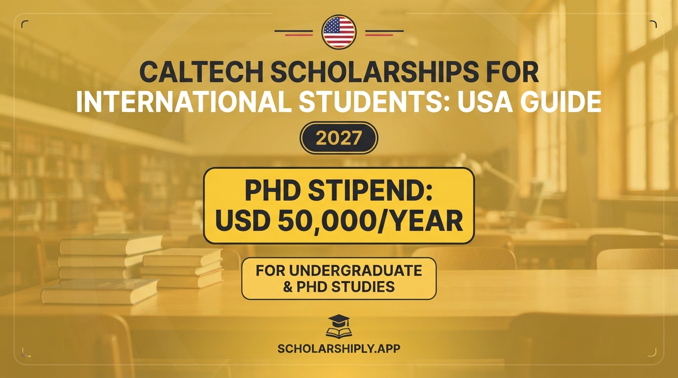 Caltech scholarships for international students: USA Guide