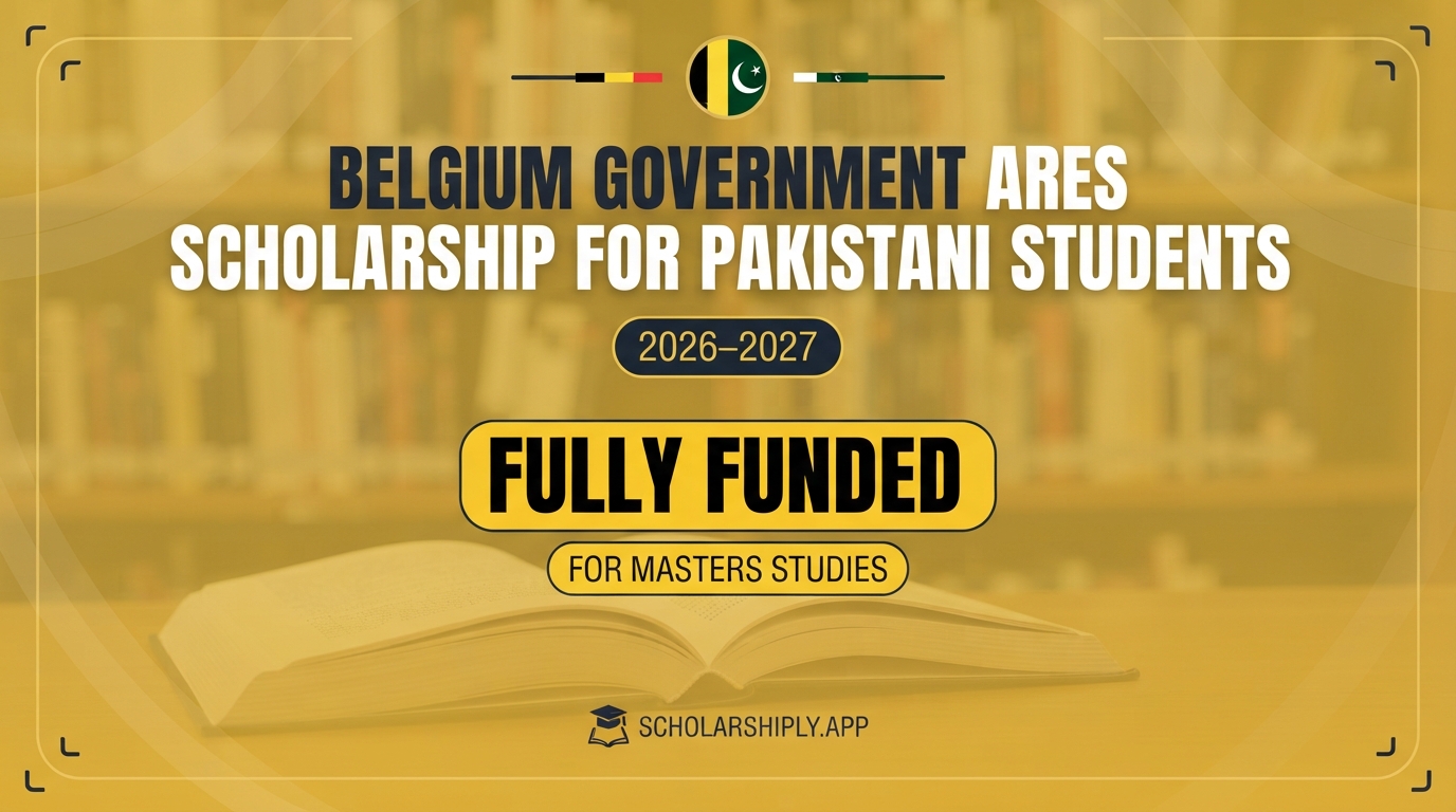 Belgium Government ARES scholarship for Pakistani students