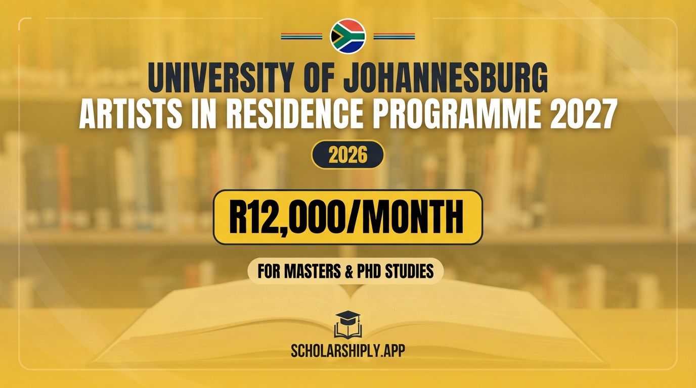 University of Johannesburg Artists in Residence Programme 2027
