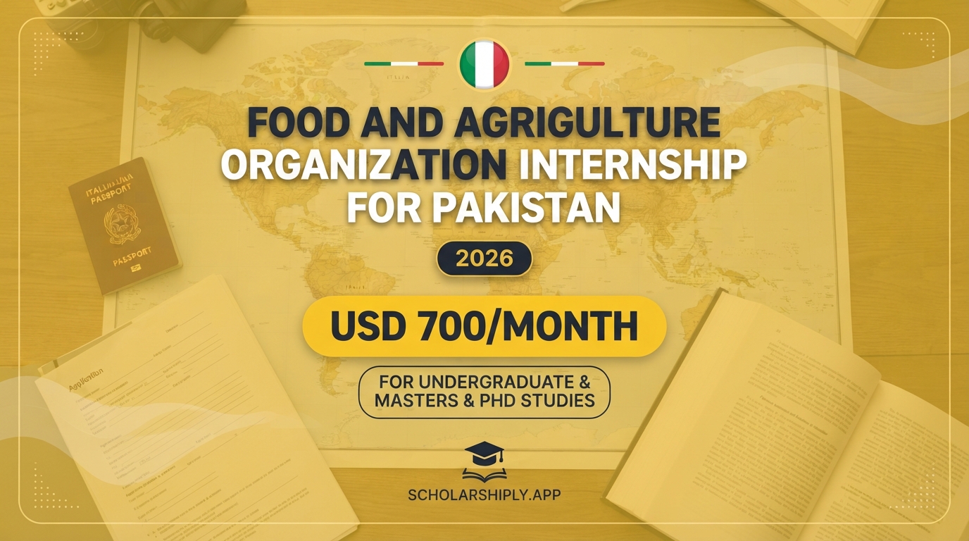 Food and Agriculture Organization internship for Pakistani students