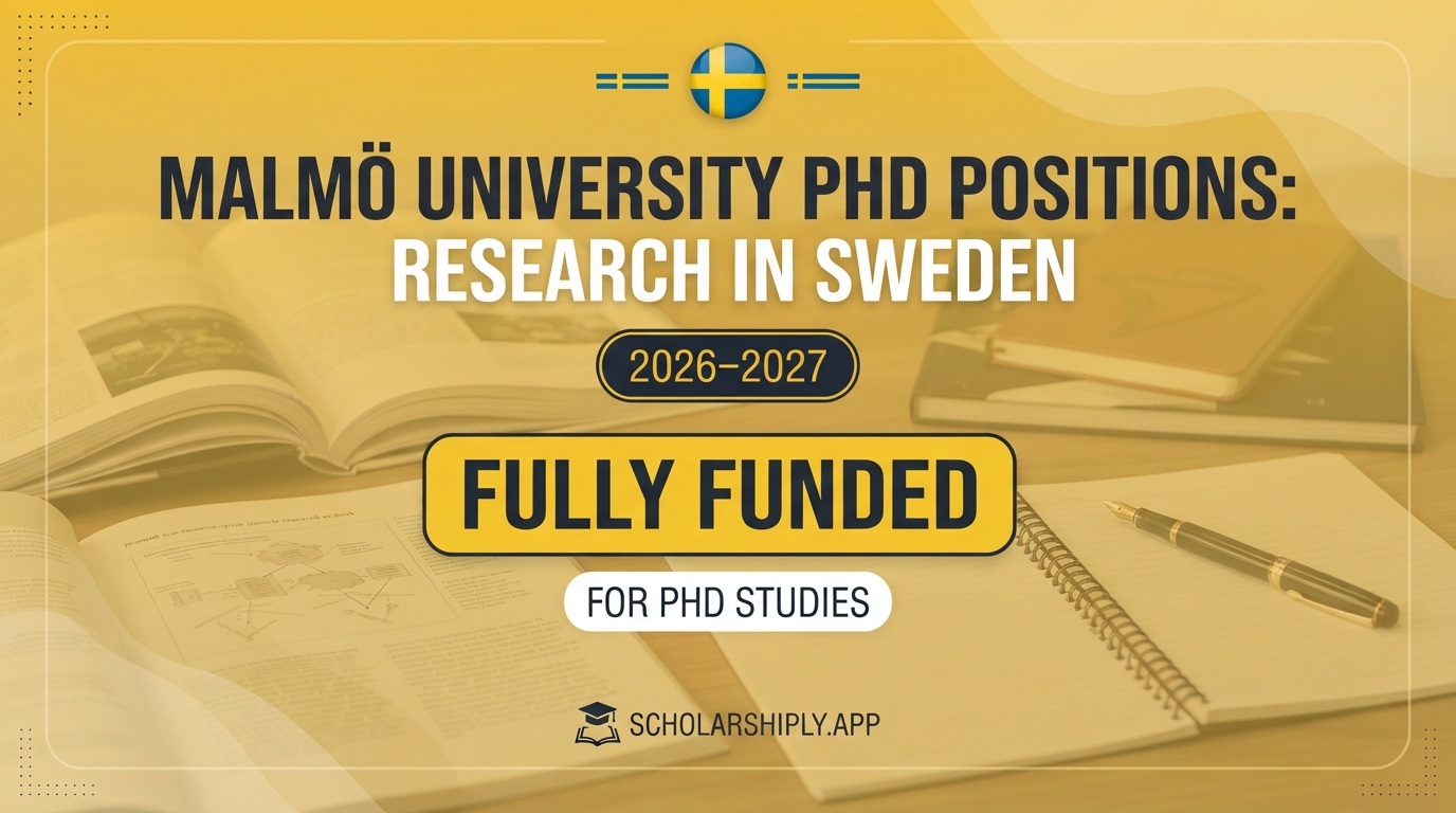 Malmö University PhD positions: Research in Sweden