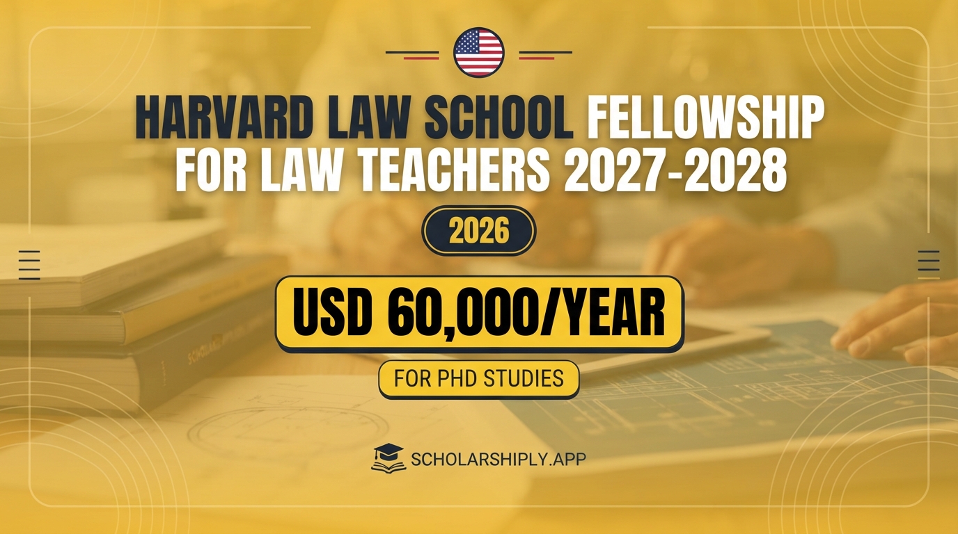 Harvard Law School Fellowship for Law Teachers 2027-2028