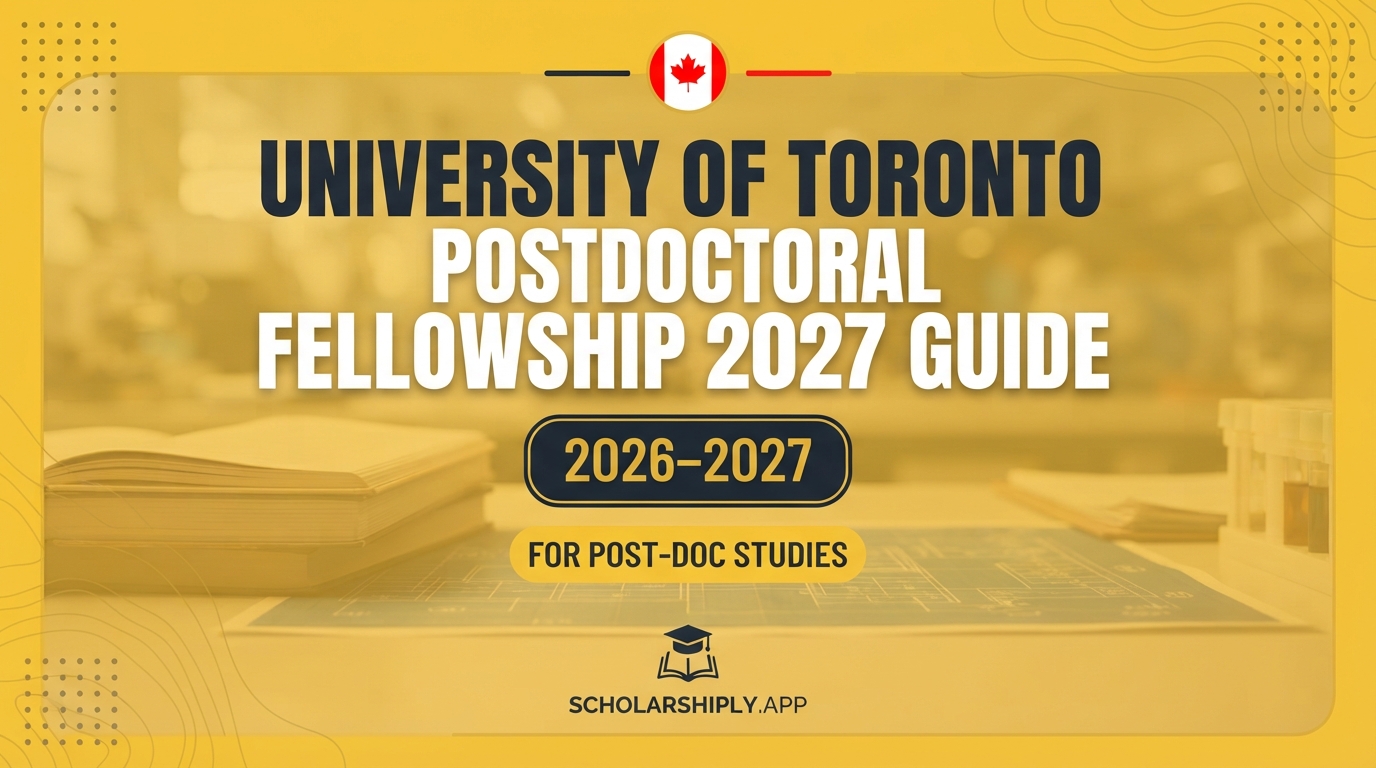 University of Toronto Postdoctoral Fellowship 2027