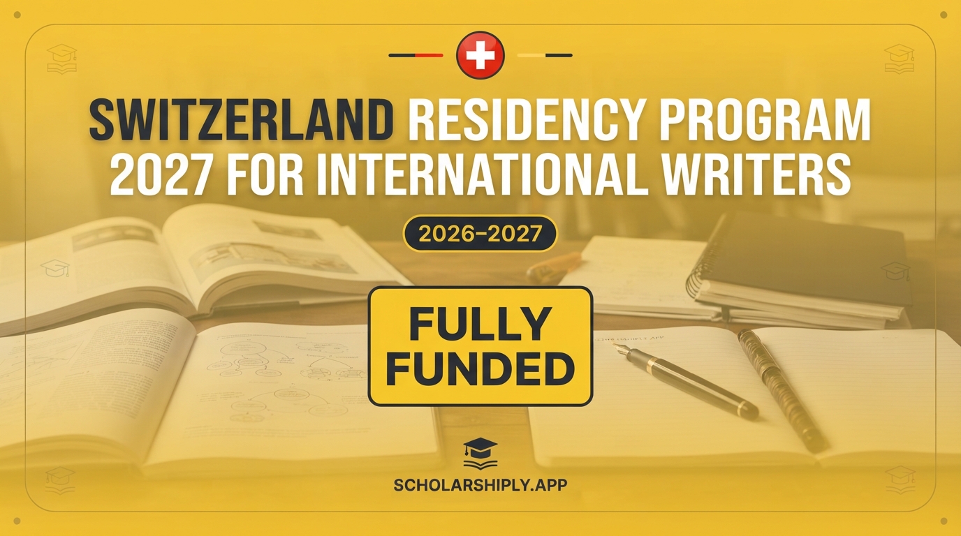 Switzerland Residency Program 2027 for International Writers