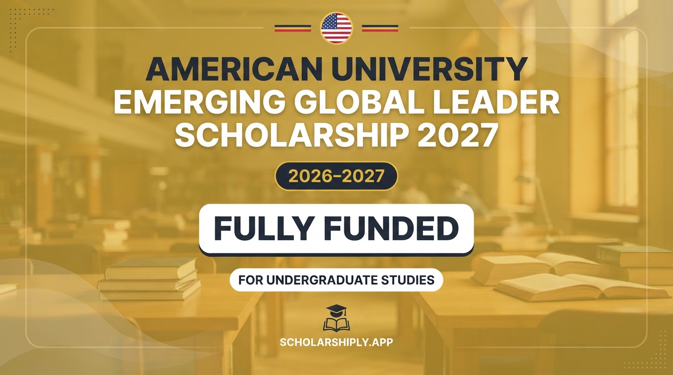 American University Emerging Global Leader Scholarship 2027