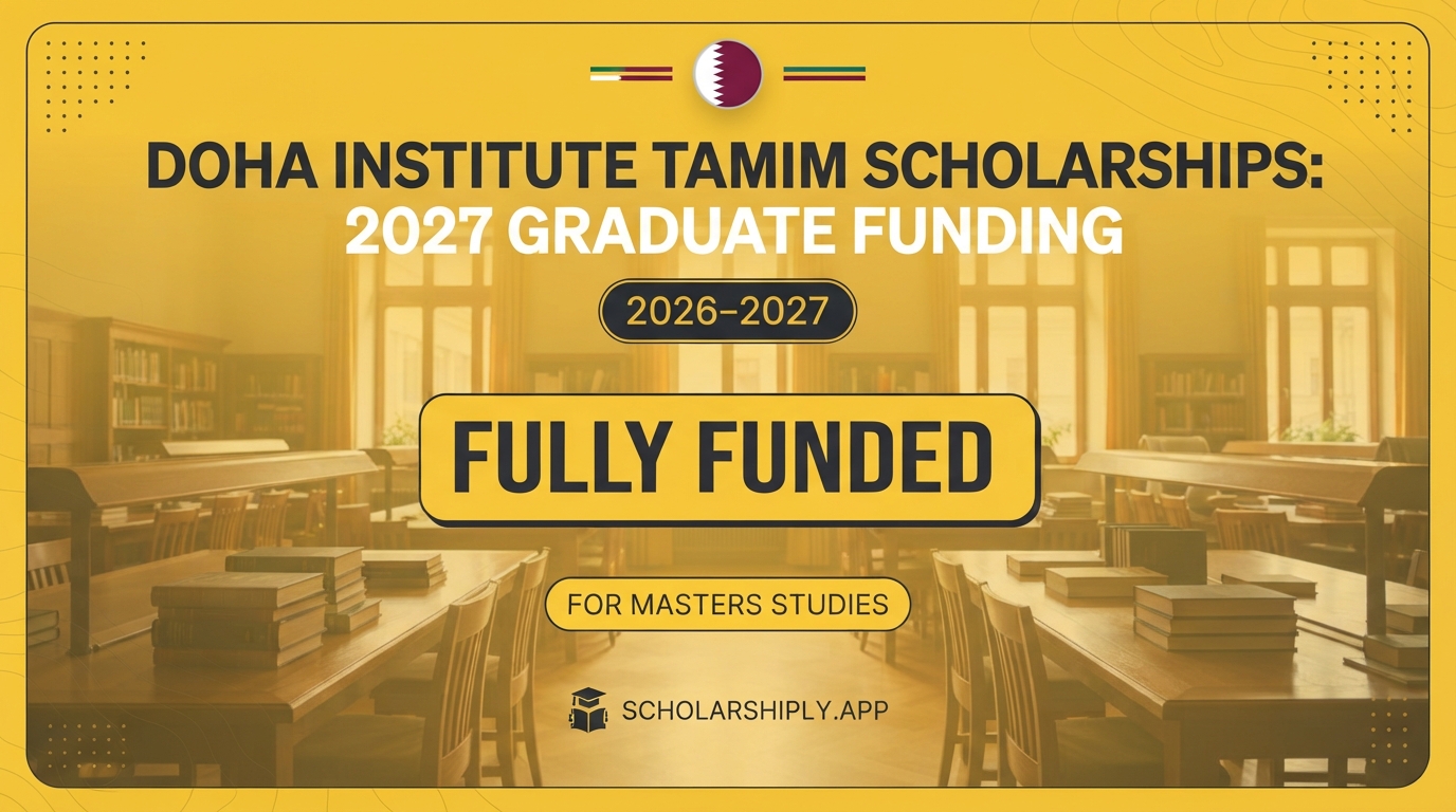 Doha Institute Tamim Scholarships: Guide for 2027–2028 Applicants