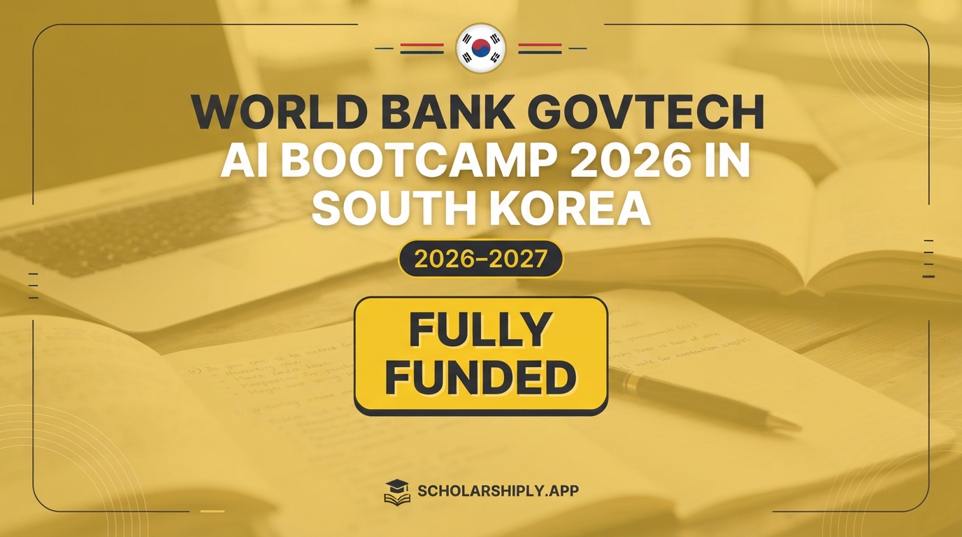 World Bank GovTech AI Bootcamp 2026 in South Korea