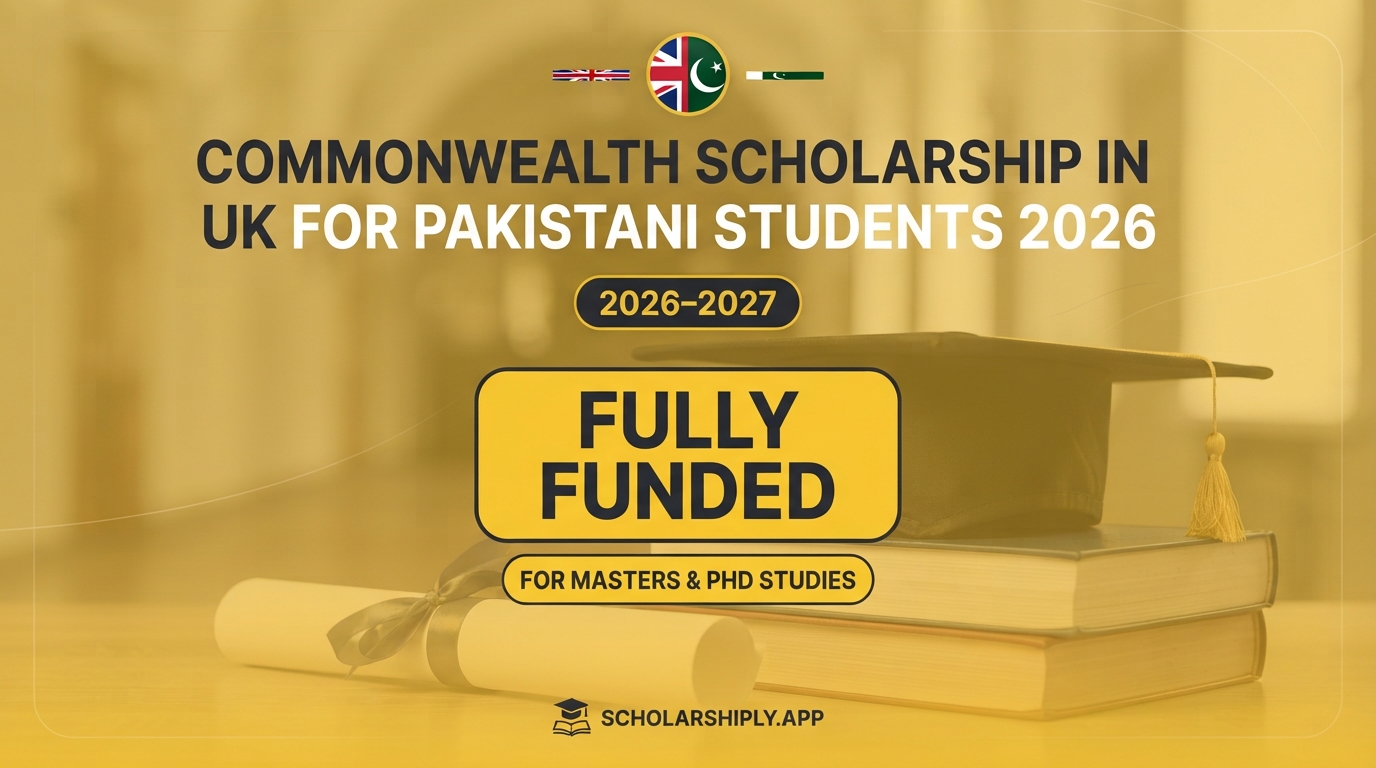 Commonwealth Scholarship in UK for Pakistani Students: 2026 Guide