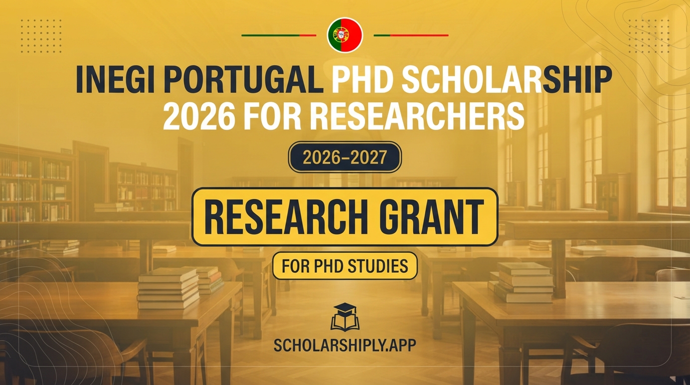 INEGI Portugal PhD scholarship 2026 for researchers