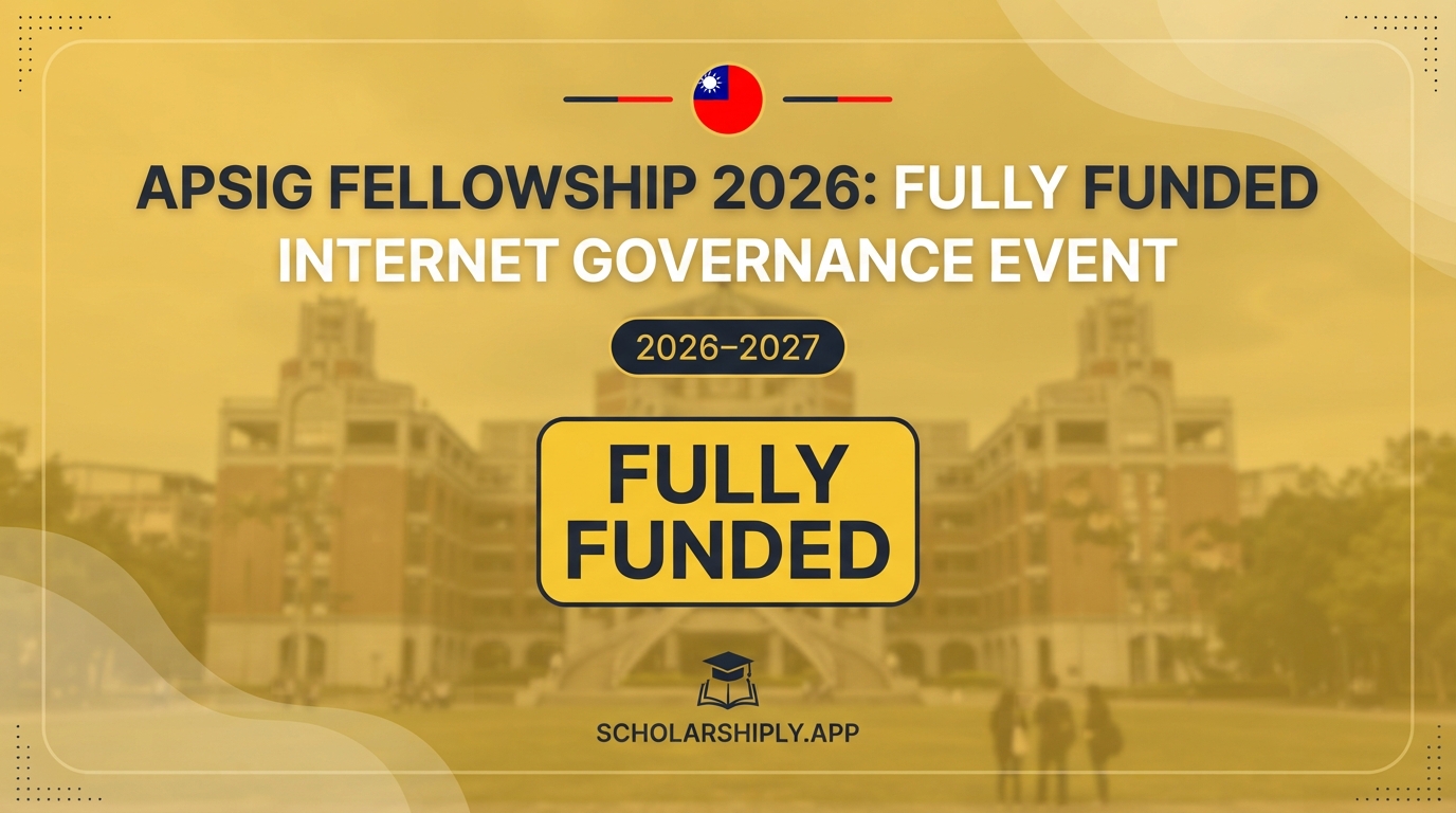 APSIG Fellowship 2026: Fully Funded Internet Governance Event